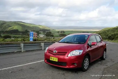 Mietwagen in Australien